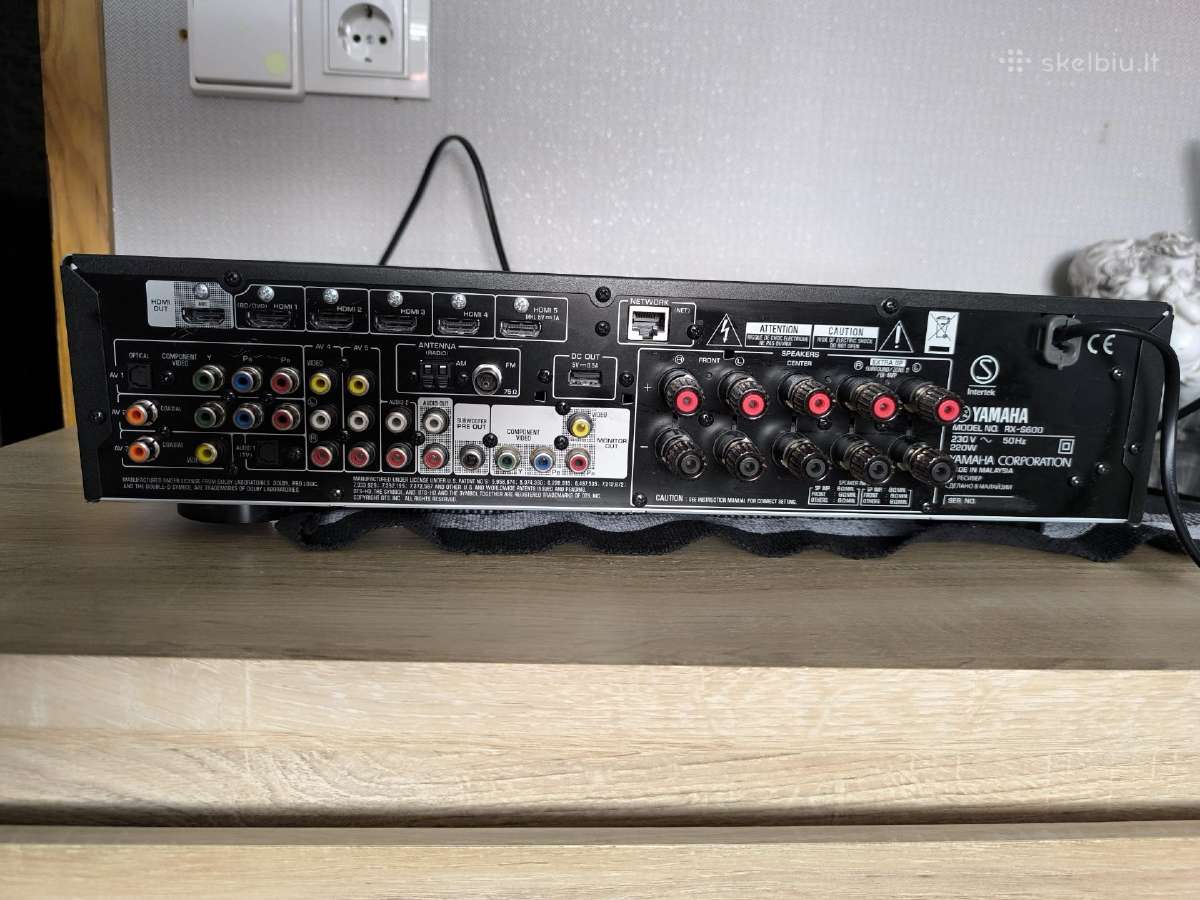 Jamo S608 + S60 Cen + Yamaha Rx-s600 garso sistema - nuotraukos Nr. 14