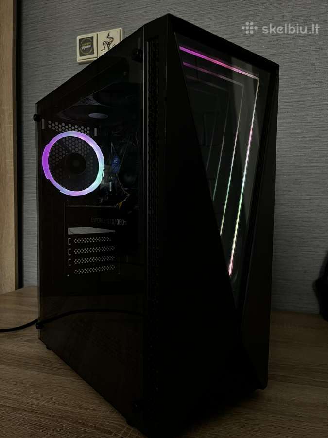 Gaming Pc Gtx 1080 Ti 11gb i5-9400f 16gb Rm - nuotraukos Nr. 3