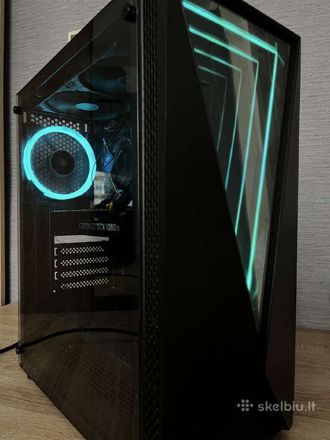 Gaming Pc Gtx 1080 Ti 11gb i5-9400f 16gb Rm - nuotraukos Nr. 5