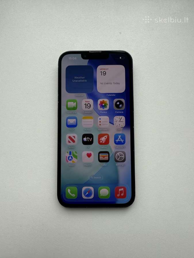 iPhone 13 128gb Black - nuotraukos Nr. 3