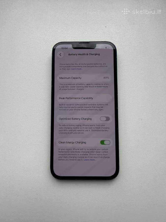 iPhone 13 128gb Black - nuotraukos Nr. 4