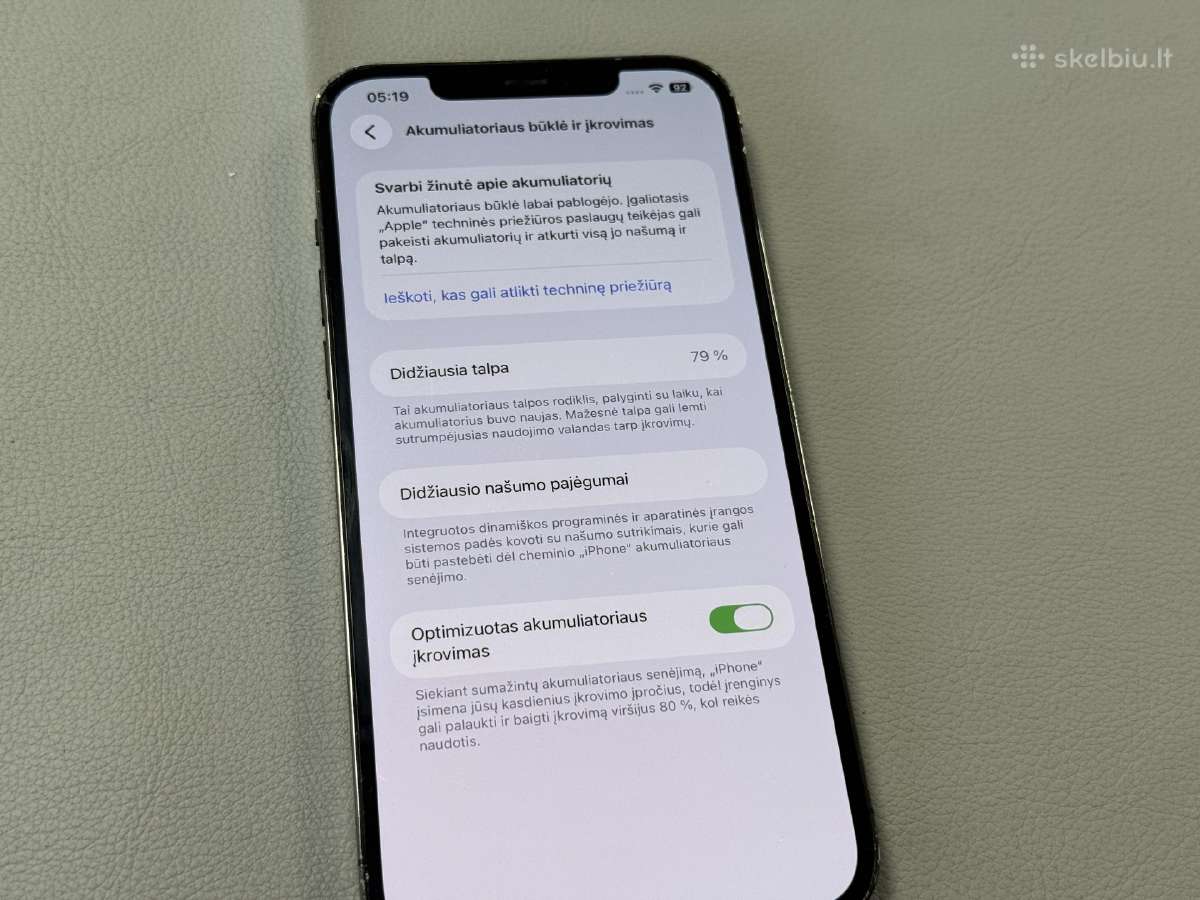 iPhone 12 Pro Max 256gb - nuotraukos Nr. 4