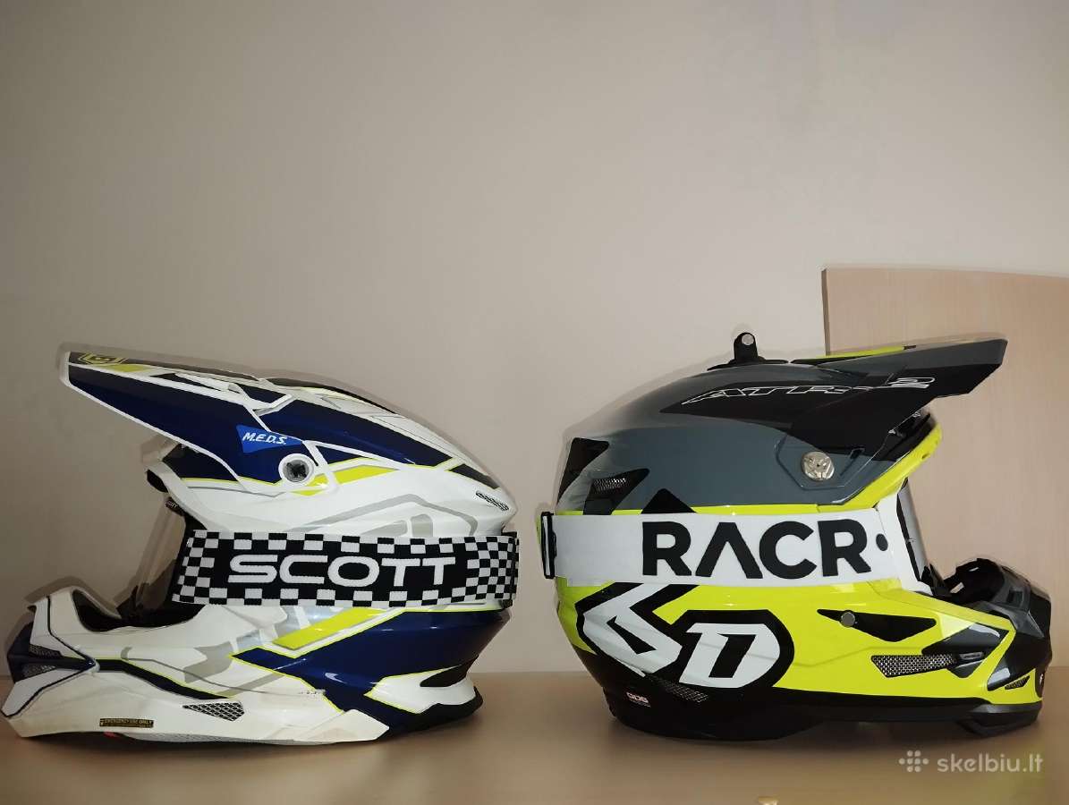 Shoei Vfx-WR, 6d Atr2 šalmai, Scott Armega akiniai - nuotraukos Nr. 2