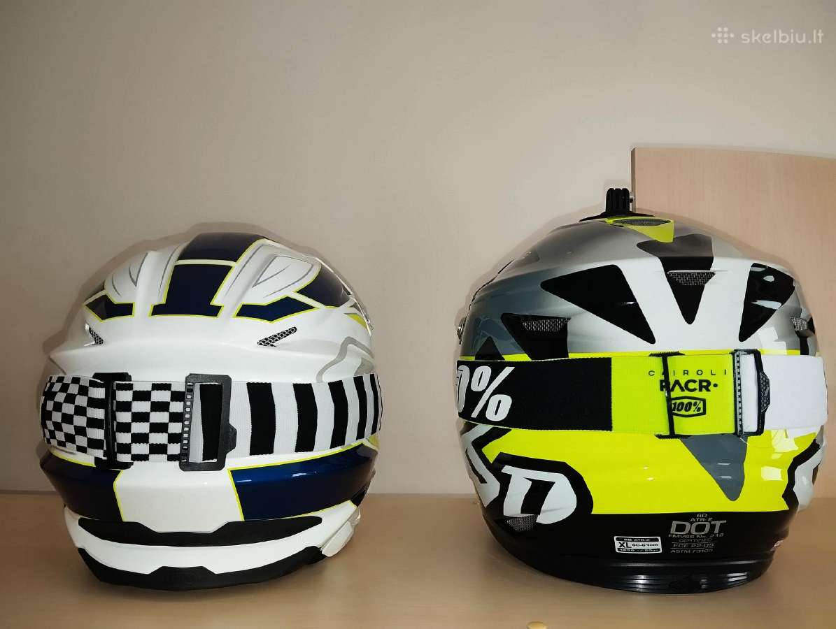 Shoei Vfx-WR, 6d Atr2 šalmai, Scott Armega akiniai - nuotraukos Nr. 4
