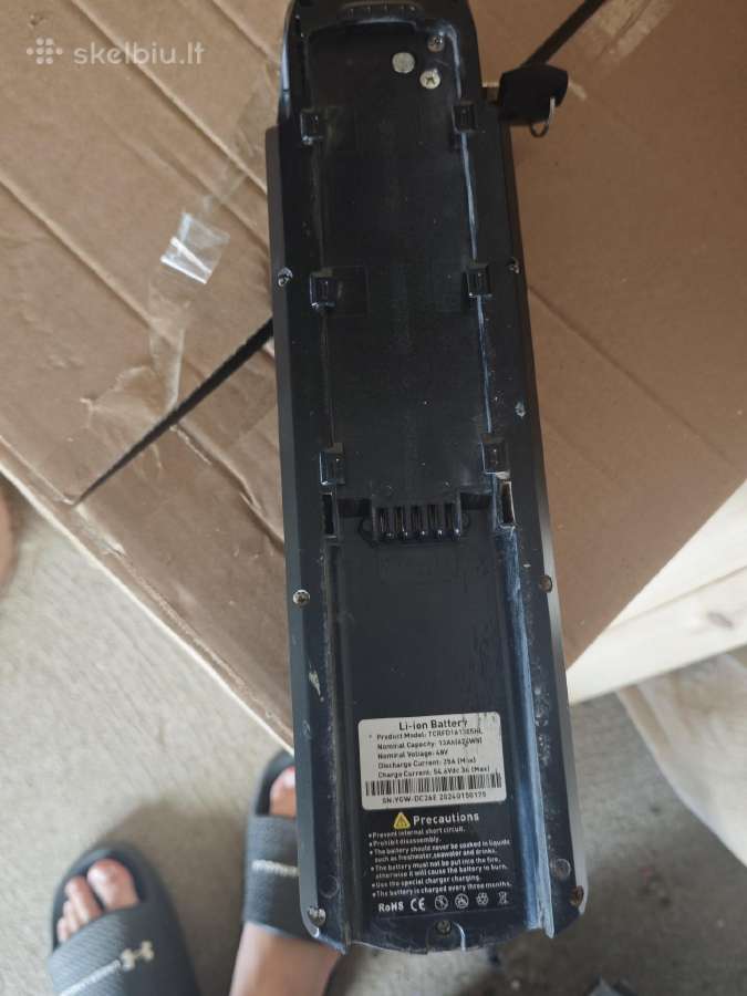 Engwe M20 baterija 48v 13ah - nuotraukos Nr. 3