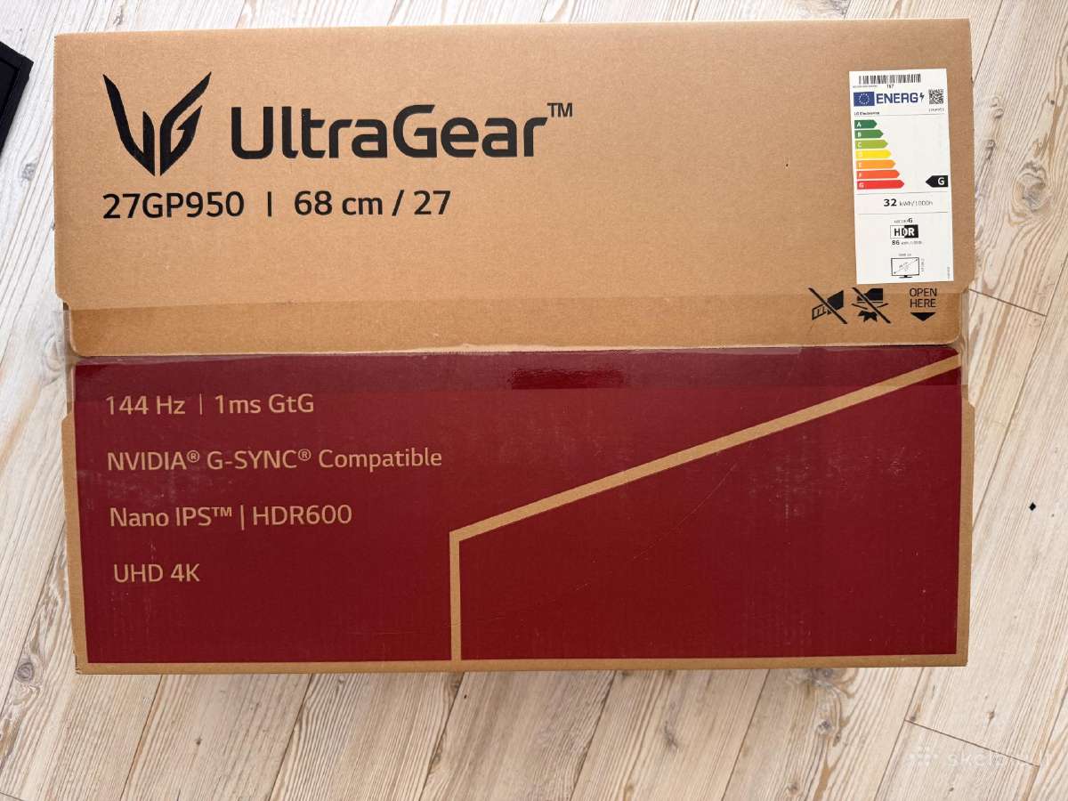 LG Ultragear Monitorius 4k (27gp950) - nuotraukos Nr. 3
