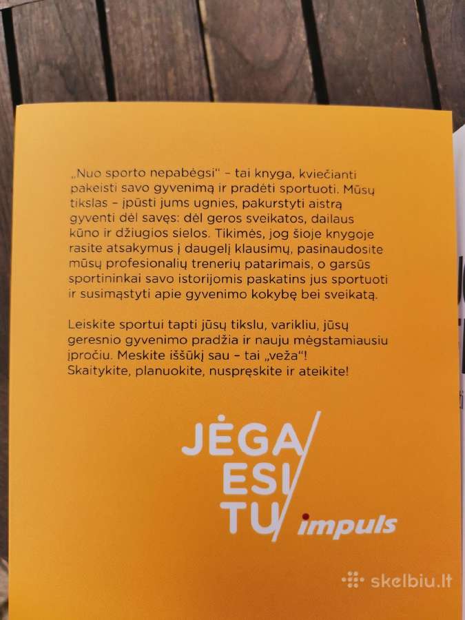 Knyga: "Nuo sporto nepabėgsi" - nuotraukos Nr. 2
