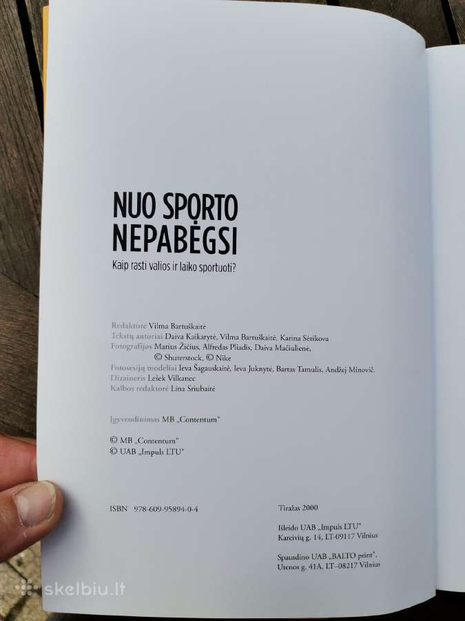 Knyga: "Nuo sporto nepabėgsi" - nuotraukos Nr. 6