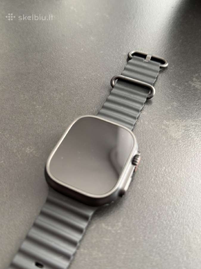Apple Watch Ultra 2 49 mm Black Titanium - nuotraukos Nr. 3