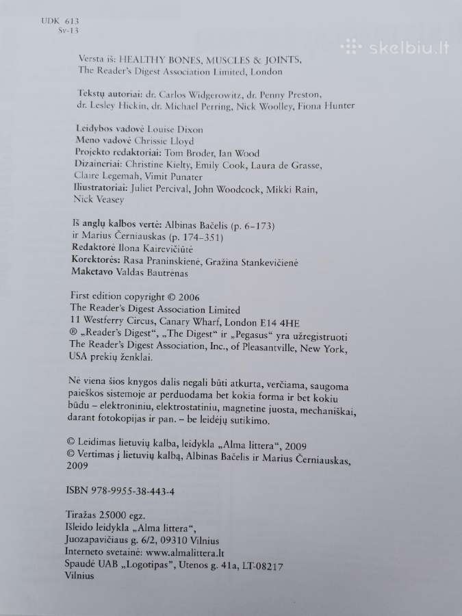 Knyga: "Sveiki kaulai, raumenys ir sąnariai" - nuotraukos Nr. 4
