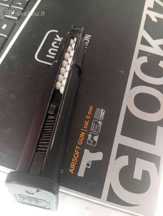Umarex Glock 17 Gen4 Co 6 mm. - nuotraukos Nr. 6