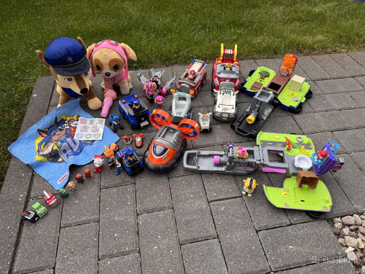 Šunyčiai patruliai - Paw Patrol žaislų rinkinys - nuotraukos Nr. 2