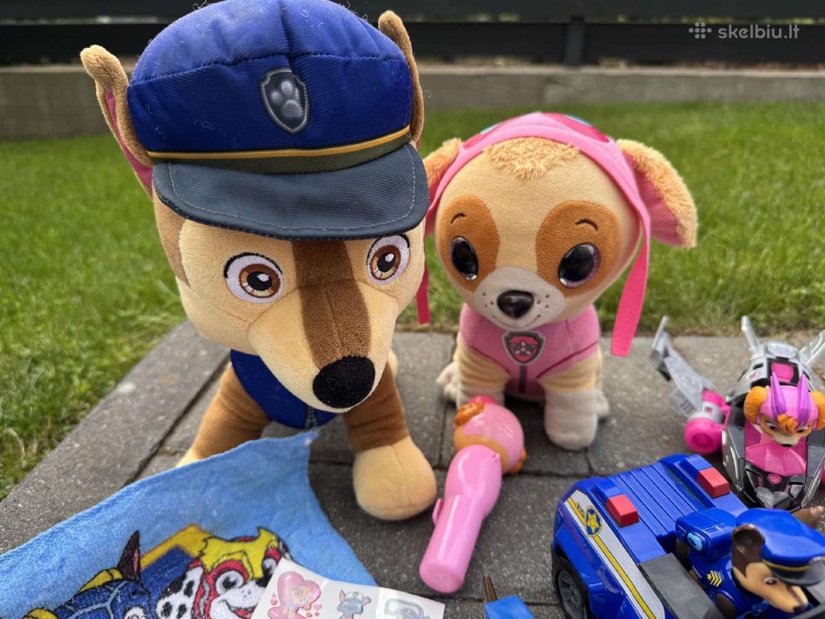 Šunyčiai patruliai - Paw Patrol žaislų rinkinys - nuotraukos Nr. 6