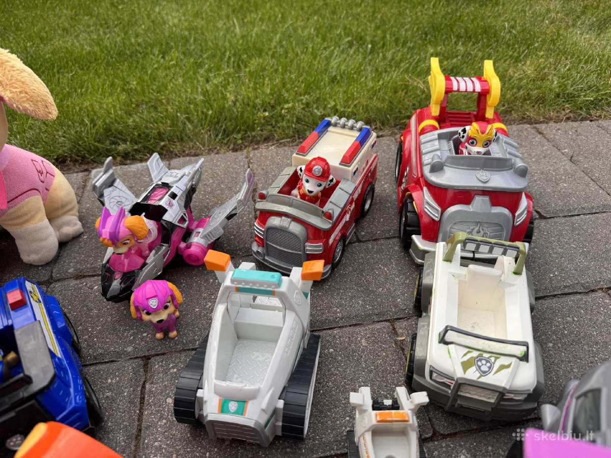 Šunyčiai patruliai - Paw Patrol žaislų rinkinys - nuotraukos Nr. 7