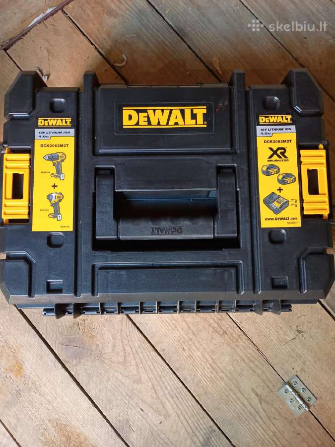 Akumuliatorinių įrankių komplektas Dewalt - nuotraukos Nr. 2