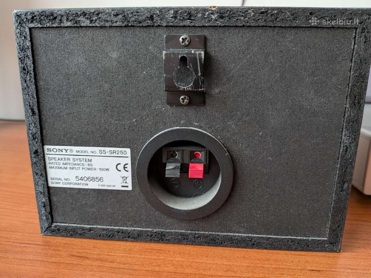 Parduodu kolonėles Sony Ss-sr250 - nuotraukos Nr. 5
