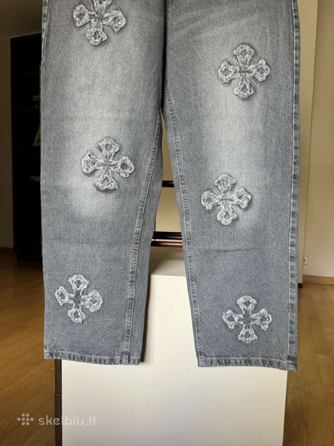 House baggy vyriški džinsai L dydis - nuotraukos Nr. 2