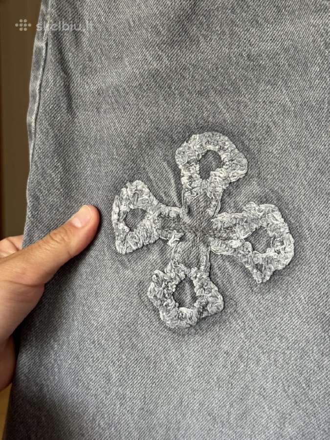 House baggy vyriški džinsai L dydis - nuotraukos Nr. 8