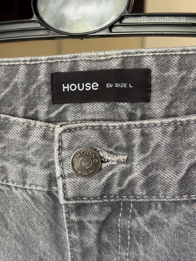 House baggy vyriški džinsai L dydis - nuotraukos Nr. 12