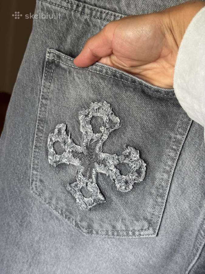 House baggy vyriški džinsai L dydis - nuotraukos Nr. 19