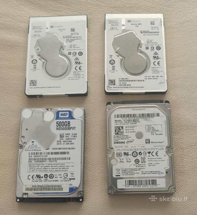 SSD-HDD-m2 60-1tb - nuotraukos Nr. 2