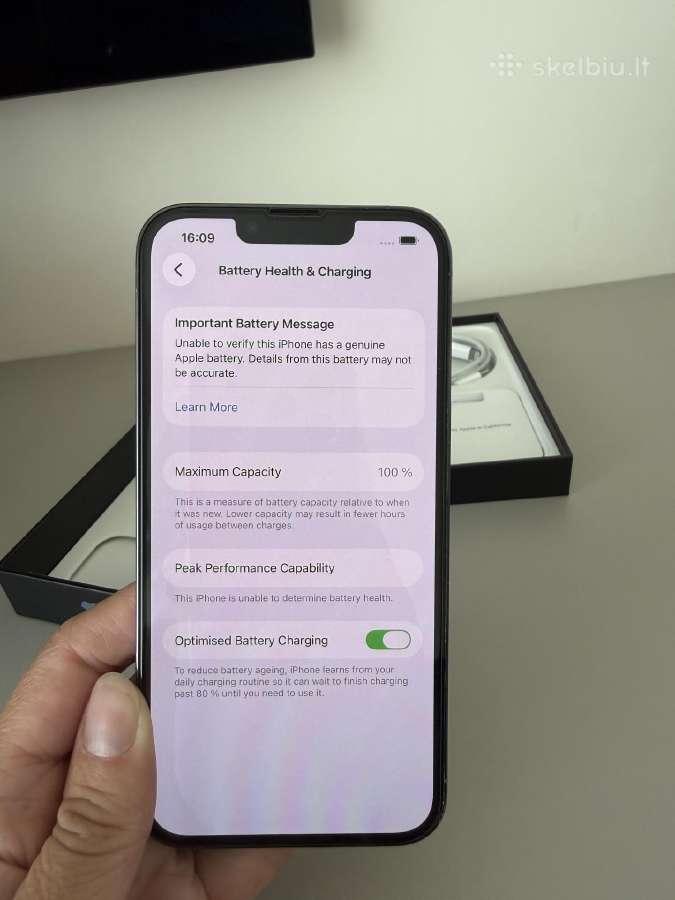 iPhone 13 Pro 256gb - nuotraukos Nr. 8