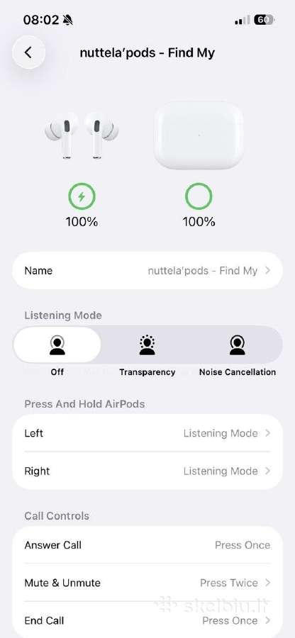 Apple Airpods Pro 1st gen A2084 / A2190 - nuotraukos Nr. 11
