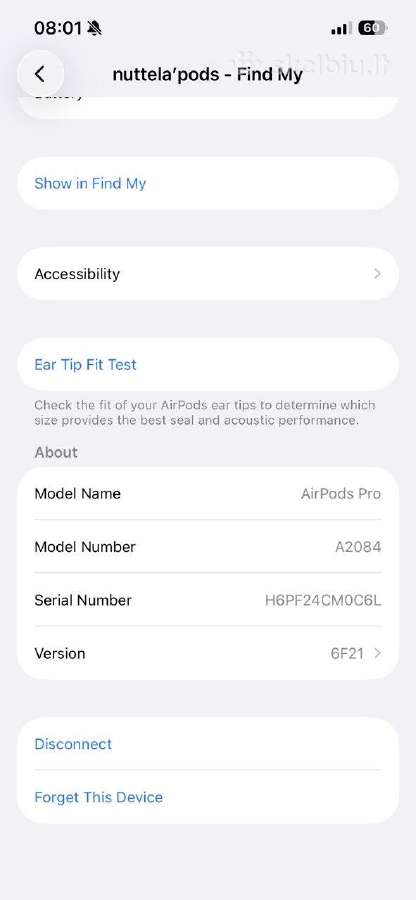 Apple Airpods Pro 1st gen A2084 / A2190 - nuotraukos Nr. 10
