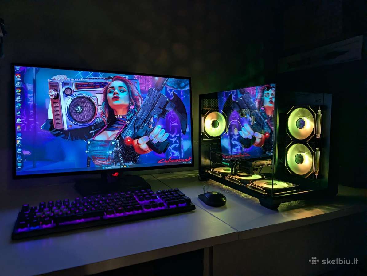 Žaidimų-mokslų Pc Ryzen 5,16gb,rx 5700xt 8gb,512gb - nuotraukos Nr. 2