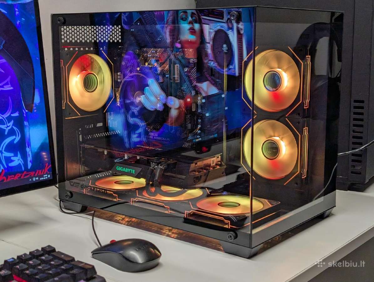 Žaidimų-mokslų Pc Ryzen 5,16gb,rx 5700xt 8gb,512gb - nuotraukos Nr. 9