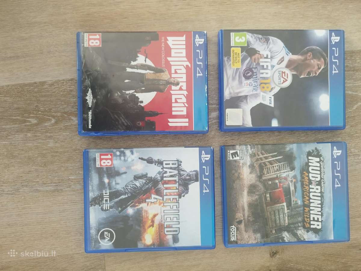 Playstation 4 Pro (1tb) Su žaidimais ir 2 pultais - nuotraukos Nr. 4