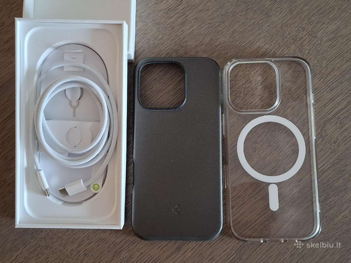 iPhone 16 Pro (128 GB) – Puikios būklės - nuotraukos Nr. 5