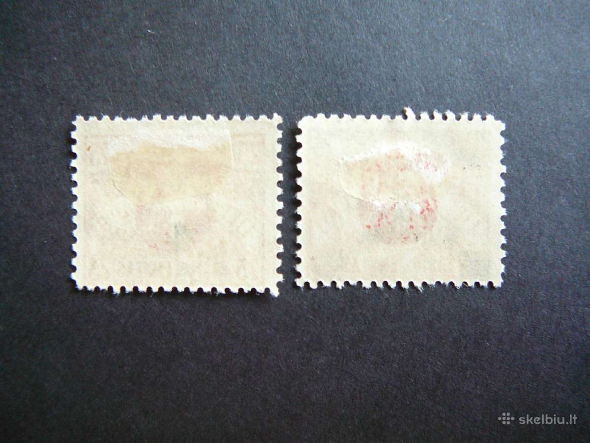 Lietuva 1922 svarus lit116/7sp - nuotraukos Nr. 2