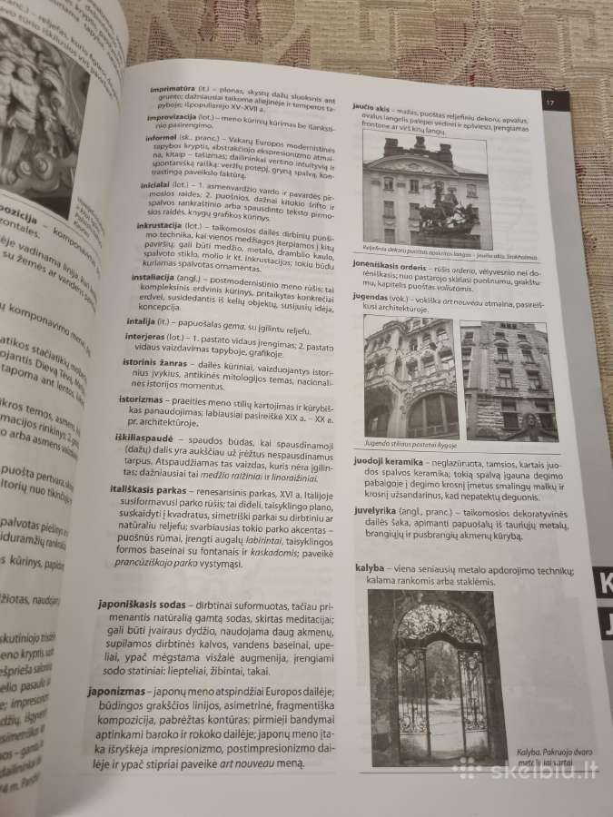 Mokyklinis Dailės terminų žodynas - nuotraukos Nr. 4