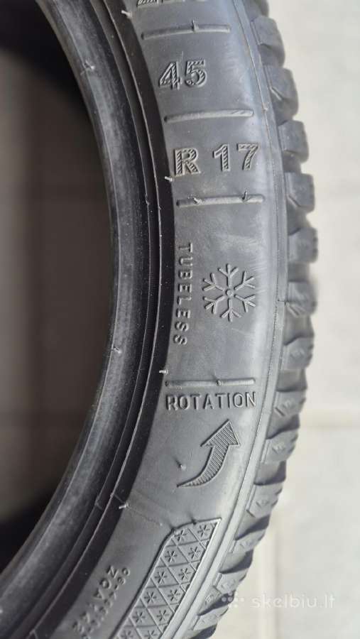 Keturios žieminės 225/45 R17 Kleber Kristalp - nuotraukos Nr. 9