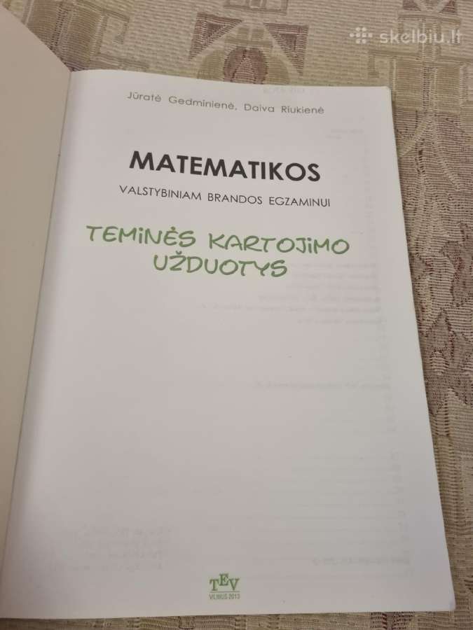 Matematikos valstybiniam brandos egzaminui - nuotraukos Nr. 2