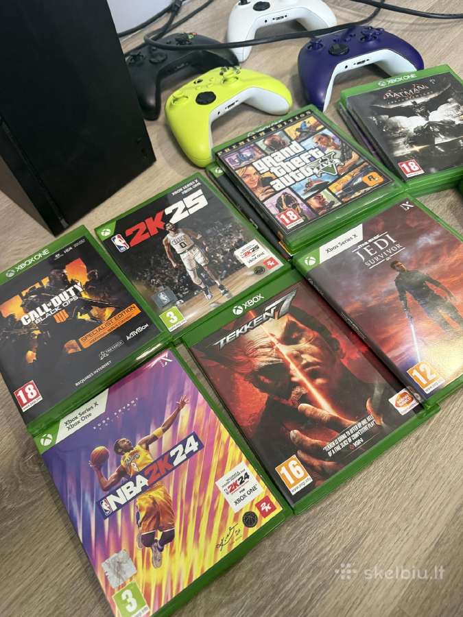 Xbox series X+4 pulteliai + žaidimai - nuotraukos Nr. 3