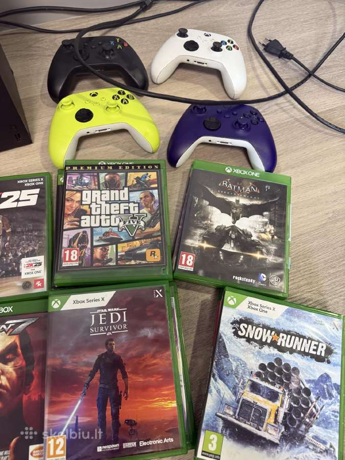 Xbox series X+4 pulteliai + žaidimai - nuotraukos Nr. 4
