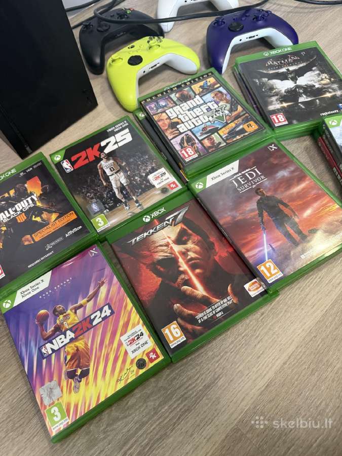 Xbox series X+4 pulteliai + žaidimai - nuotraukos Nr. 5