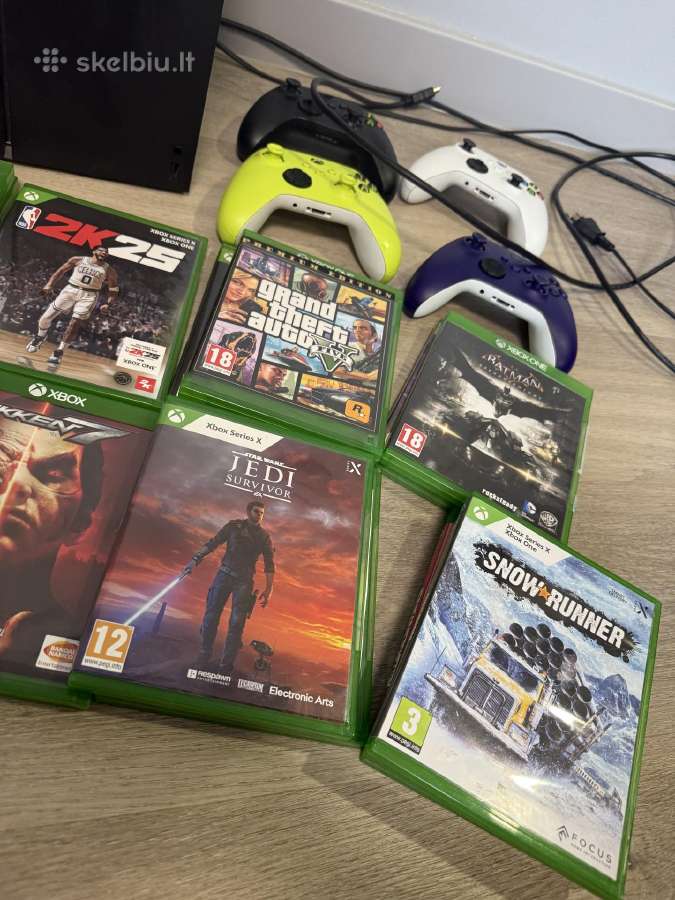 Xbox series X+4 pulteliai + žaidimai - nuotraukos Nr. 6