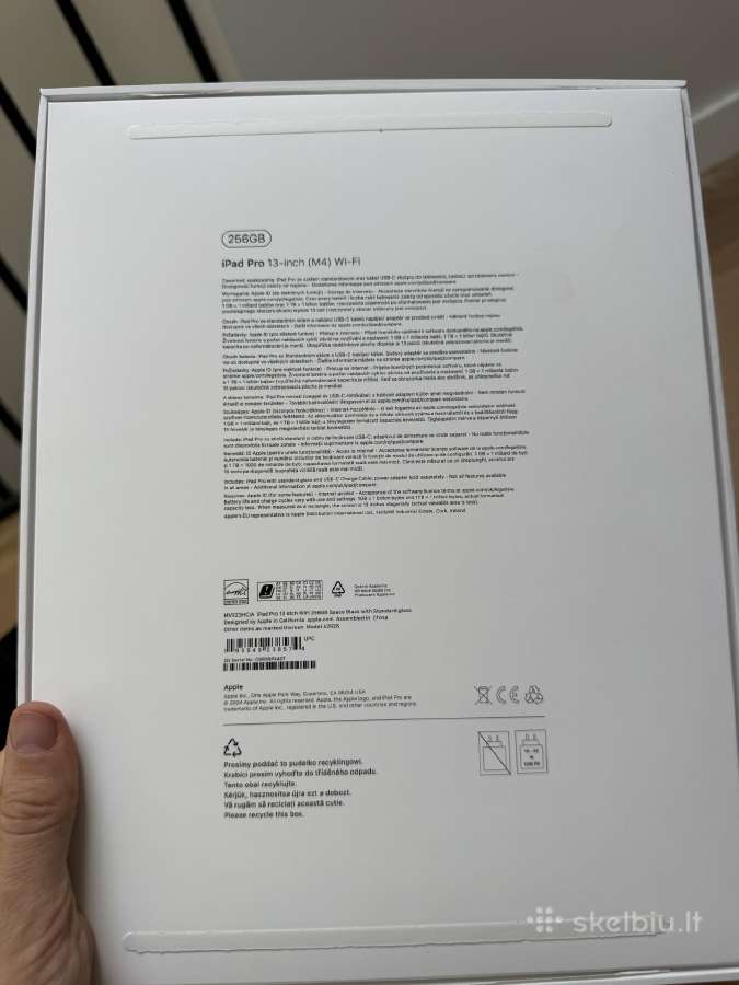 Praktiškai naujas iPad Pro 13-inch (M4) - nuotraukos Nr. 3