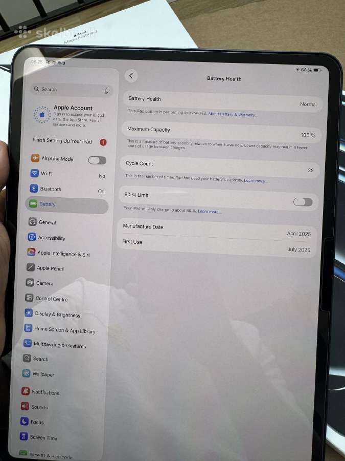 Praktiškai naujas iPad Pro 13-inch (M4) - nuotraukos Nr. 8