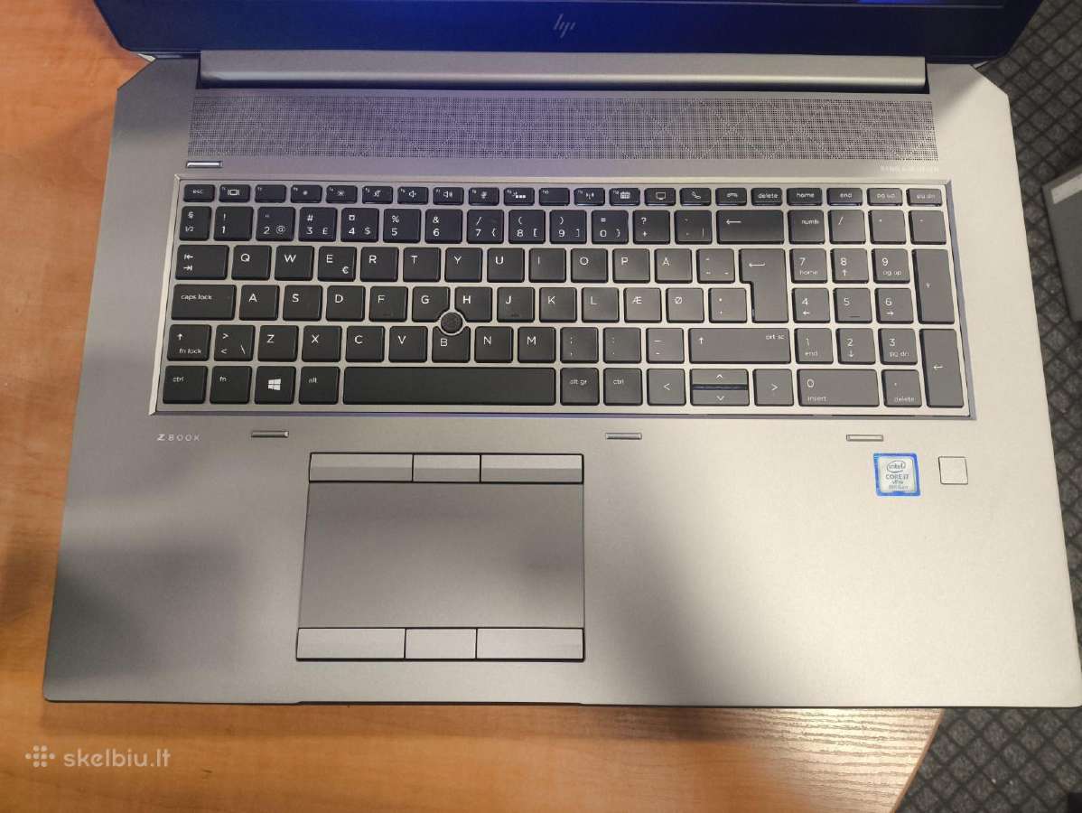 Zbook 17.3 i7-8850h 32gb 512gb P5200 16gb 5% - nuotraukos Nr. 2