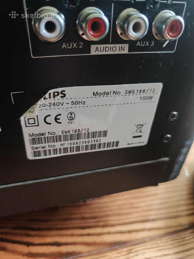 Philips 37" LCD + soundbar hts 6100 - nuotraukos Nr. 7