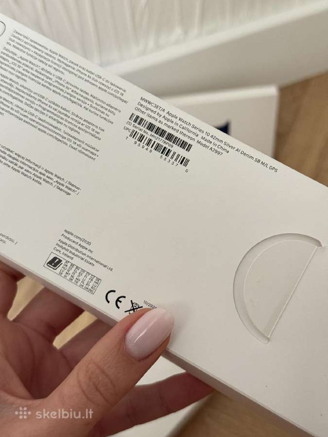 Apple watch 10 series 42 silver - nuotraukos Nr. 3