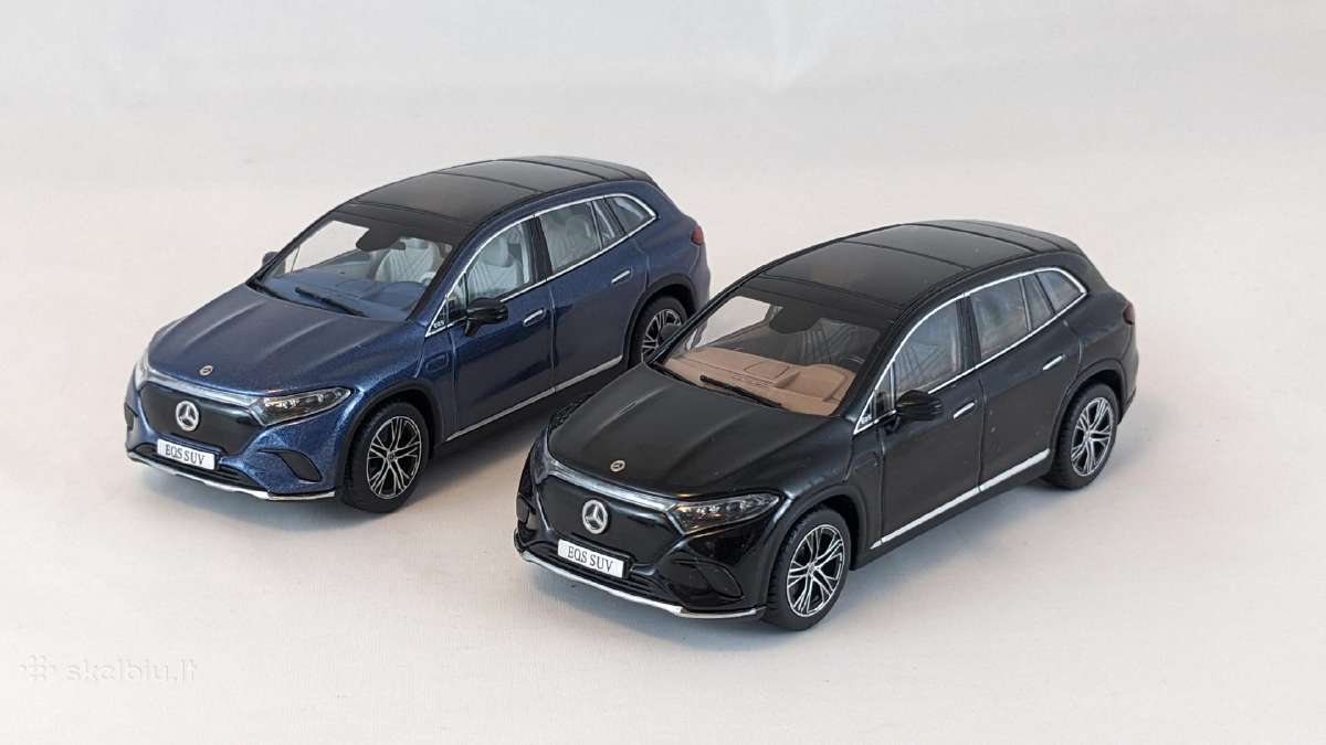 1/43 modeliukai MB Eqs Suv X296 2022 - nuotraukos Nr. 7