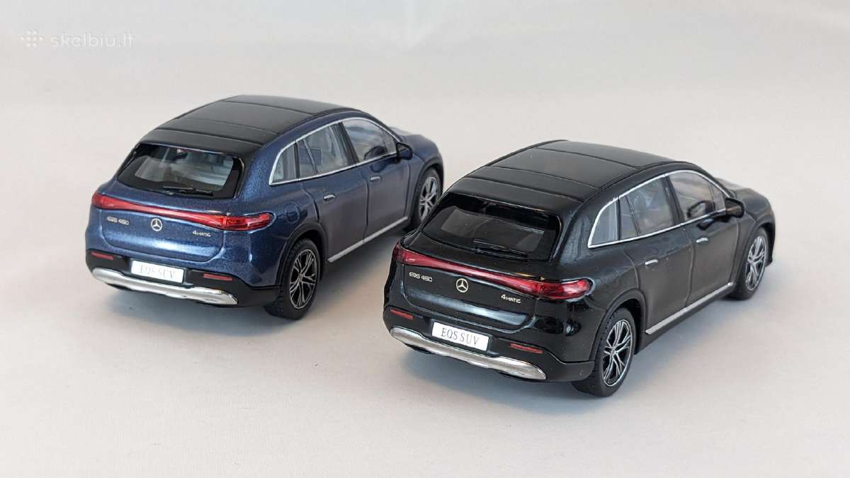 1/43 modeliukai MB Eqs Suv X296 2022 - nuotraukos Nr. 8