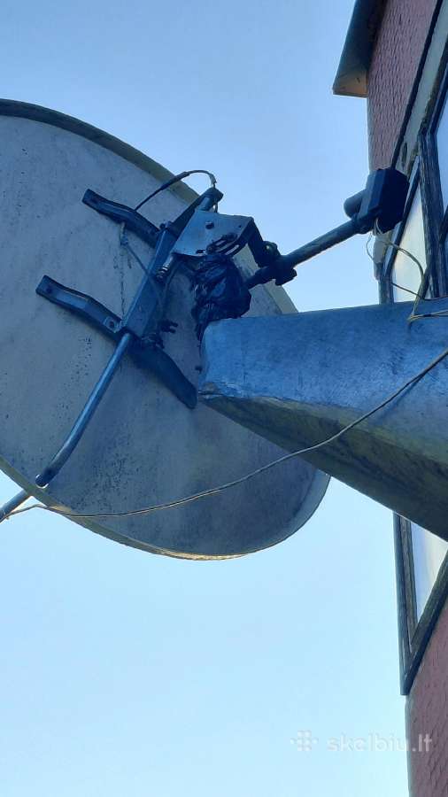 Palydovinė ofsetinė antena su rotaciniu varikliu - nuotraukos Nr. 2
