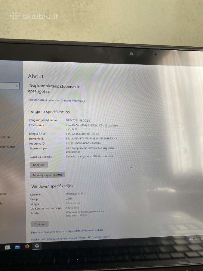 Parduodamas Lenovo - nuotraukos Nr. 5