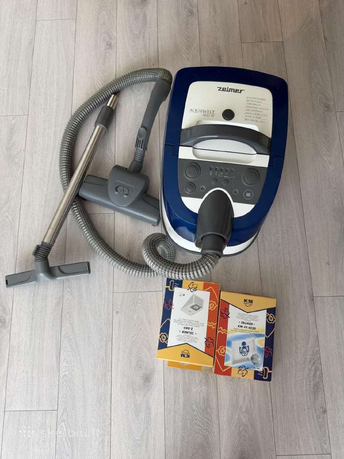 Plaunantis dulkių siurblys Zelmer aquawelt 1600w - nuotraukos Nr. 2